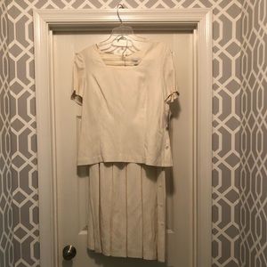 Liz Claiborne top and skirt set
